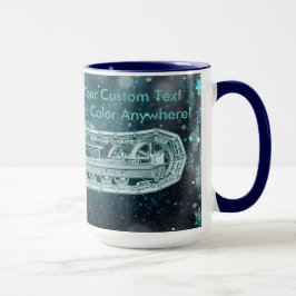Tasse Opérateur de grue Traces de Noël