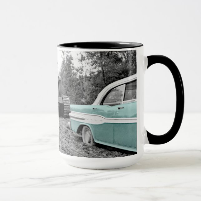 Tasse Opérateurs Bulldozers en 1958 Pontiac Car (Droite)