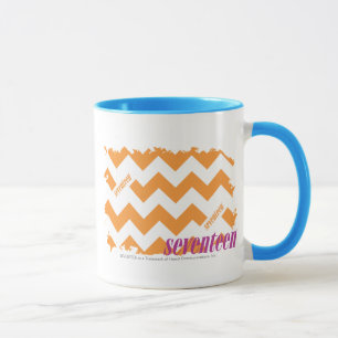 Tasse Orange 4 de zigzag