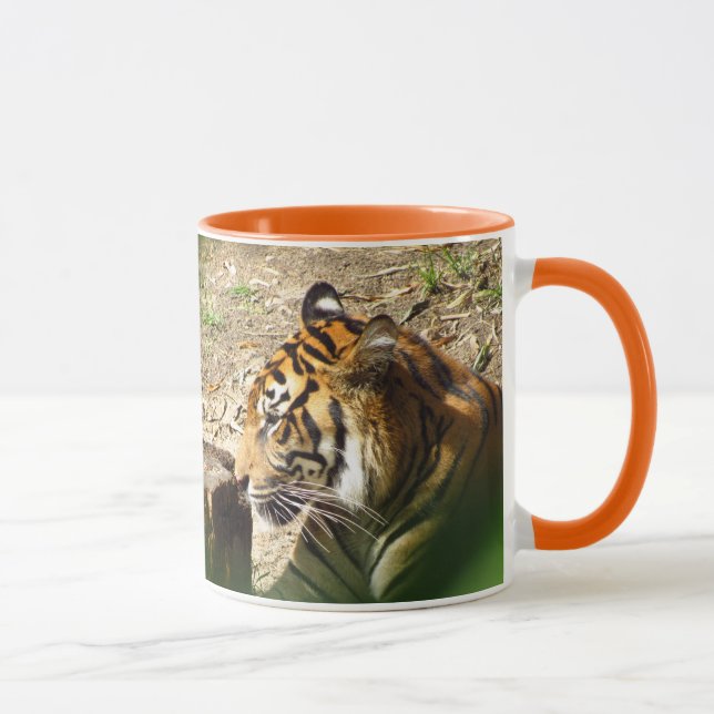 Tasse orange de tigre (Droite)