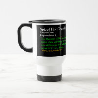 Tasse orientée épicée de Warcraft de chocolat