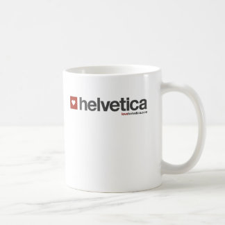 Tasse originale de logo de LoveHelvetica