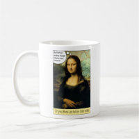 Tasse "originale" de Mona Lisa