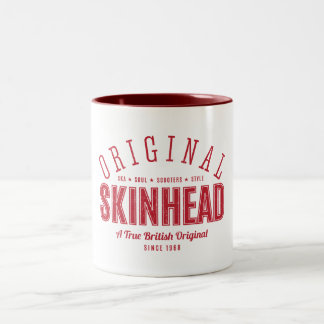 Tasse originale de skinhead