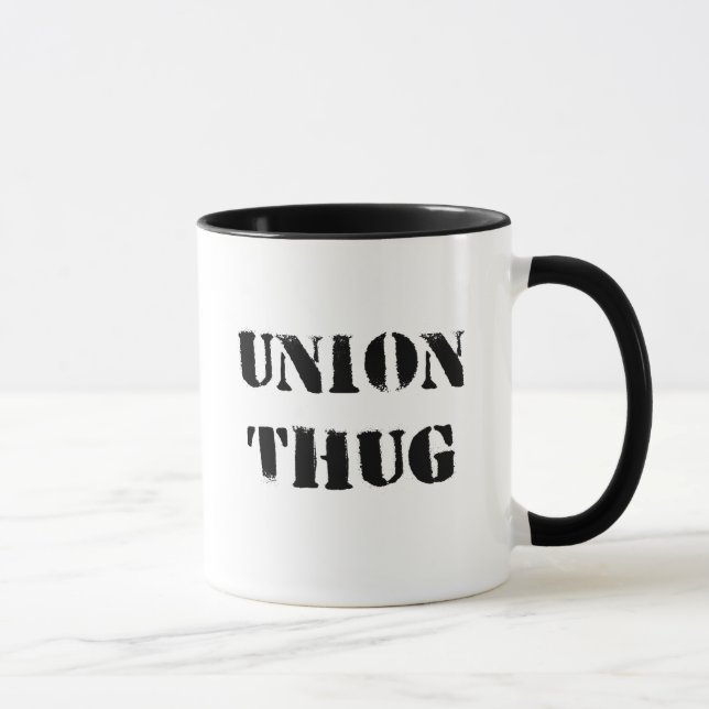 Tasse originale de voyou des syndicats (Droite)