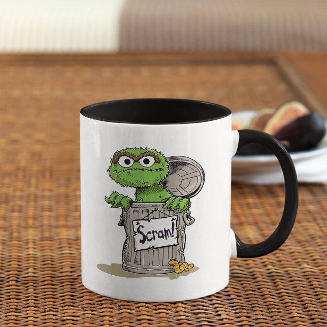 Tasse Oscar le Grincheux Dégage (Créateur téléchargé)