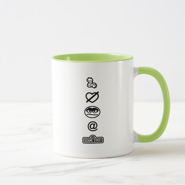 Tasse Oscar les icônes du groupe (Droite)