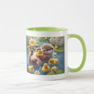 Tasse Otter und Freunde