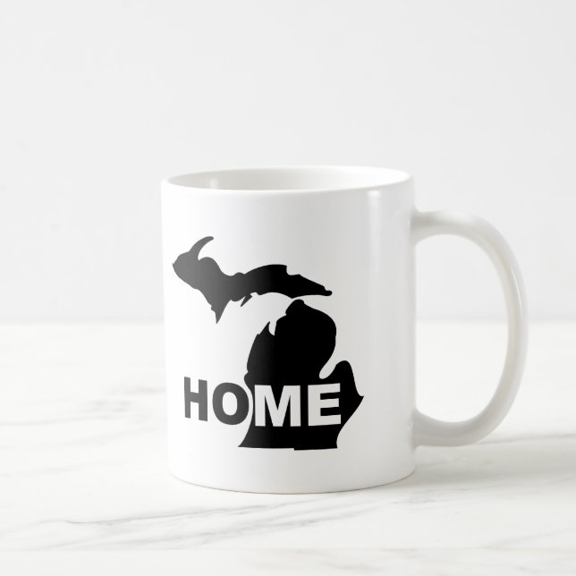 Tasse ou tasse de voyage Michigan, loin de l'État (Droite)