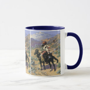 Tasse Ouest sauvage d'autrefois, Un trappeur indien par 