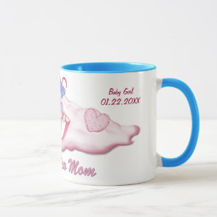 Tasse Ours parapluie fille pour nouvelle maman - Personn