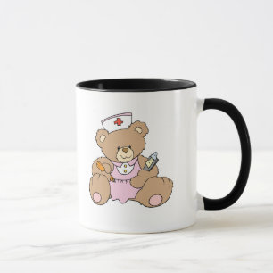 Tasse Ourson infirmière mignonne