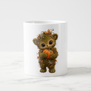 Tasse Ourson Mousse Citrouille Mignonne