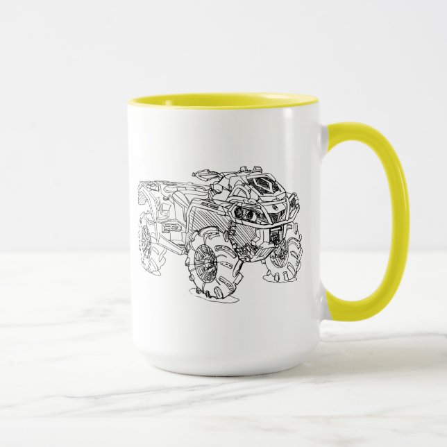 Tasse Outlander XMR 2013 de CanAm (Droite)