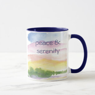 Tasse paix et sérénité