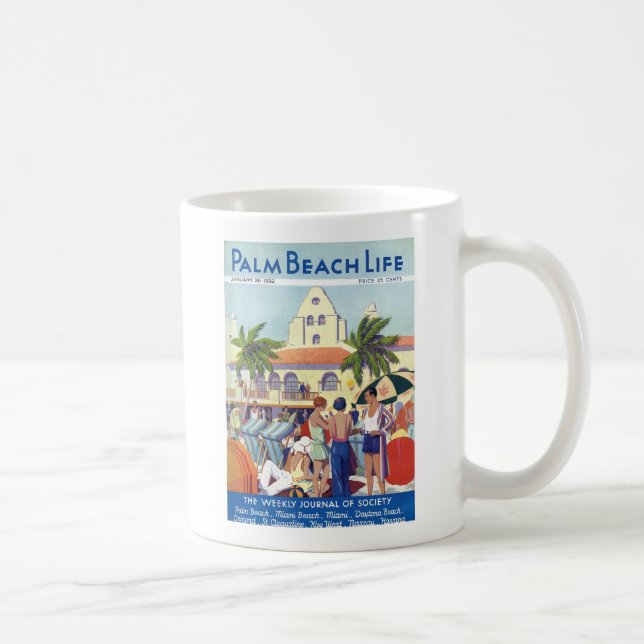 Tasse Palm- Beachlebens #8 (Rechts)