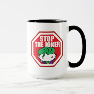 Tasse Panneau Chibi "Stop The Joker"