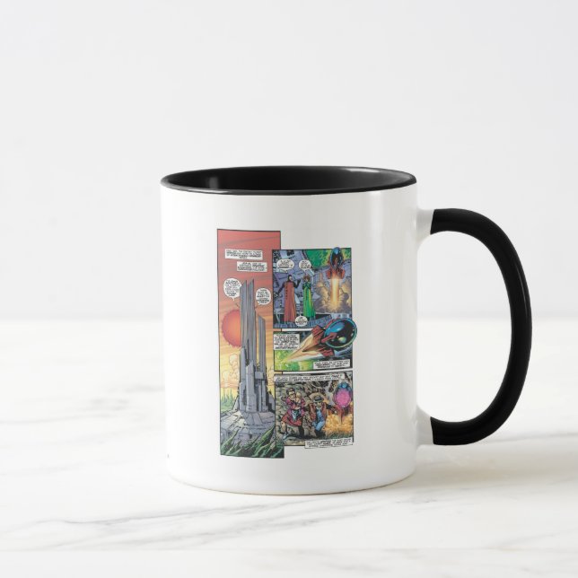 Tasse Panneau de dessin Superman - Origines de Clark (Droite)