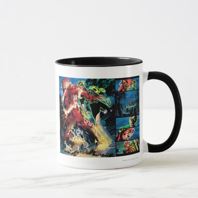Tasse Panneau Flash et Lanterne verte (Droite)