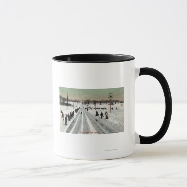 Tasse Panorama de Park Toboggan Montréal, Canada (Droite)