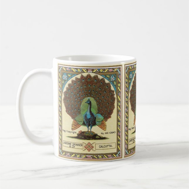 Tasse Paon (Gauche)
