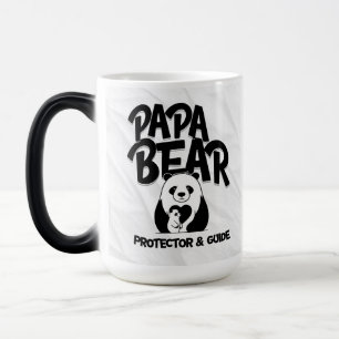 Tasse Papa Ours – Conception Panda Protecteur & Gu