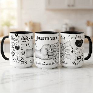 Tasse Papa Vatertag Geschenk Benutzername Baby