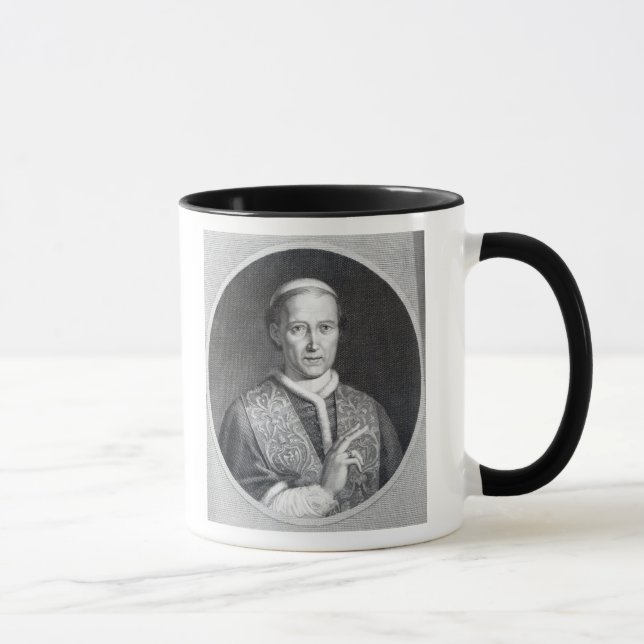Tasse Pape Lion XII, gravé par Raffaele Persichini (Droite)