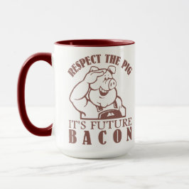 Tasse PAPIER À BACON - choisir style et couleur