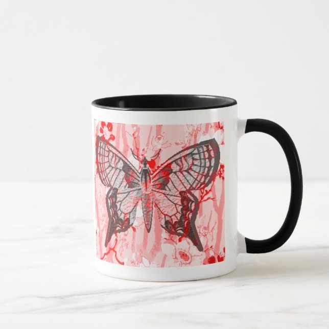TASSE PAPILLON. (Droite)