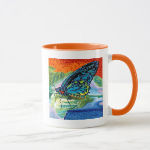 Tasse Papillon porté en équilibre II