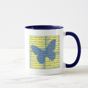 Tasse Papillon Slogan