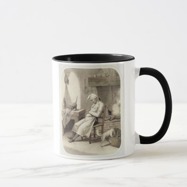 Tasse Paresse dans la cuisine, d'une série de depi (Droite)