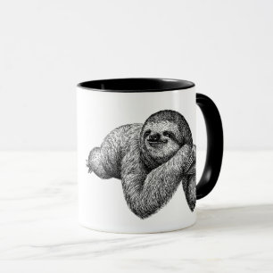 Tasse Paresse sur l'arbre