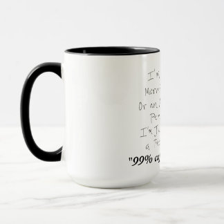 Tasse Pas une personne sociale