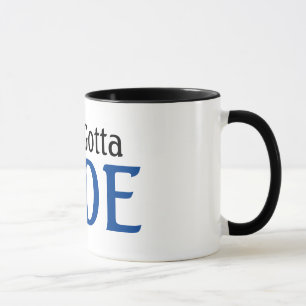 Tasse Passionné de vélo, faut juste rouler