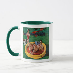Tasse Patauger la piscine