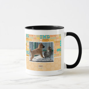 Tasse Patience, sauterelle.