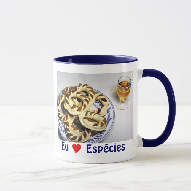 Tasse Pâtisserie des Açores - Espécies (Droite)
