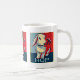 Tasse patriotique du lapin 11oz