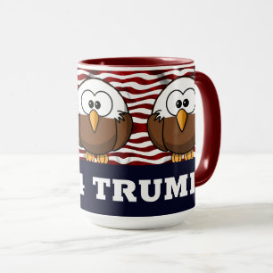 Tasse patriotique, Rouge, blanc et bleu Mug