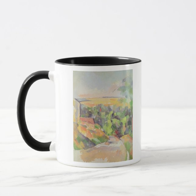 Tasse Paul Cezanne | la courbure dans la route, 1900-06 (Gauche)