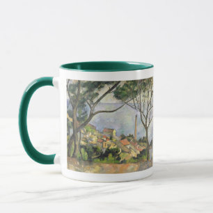 Tasse Paul Cezanne la mer au l'Estaque, 1878