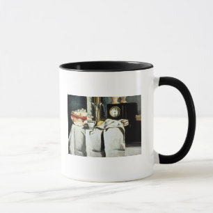 Tasse Paul Cezanne   l'horloge de marbre noire, c.1870