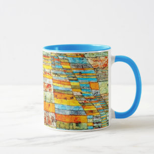 Tasse Paul Klee art : Autoroute et voies de communicatio