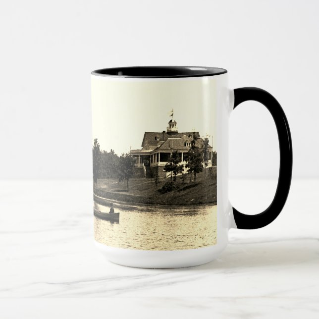 Tasse Pavillon Lagoon Elgin Illinois 1890 (Droite)