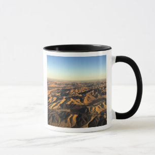 Tasse pays du vin de Walla Walla vu d'en haut