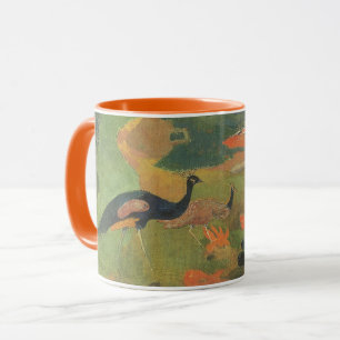 Tasse Paysage aux paons de Paul Gauguin