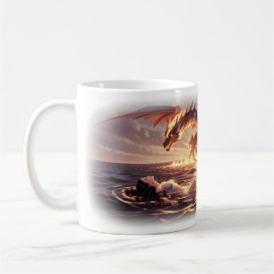 Tasse Paysage de Rêve Renaissance Océan Dragon de