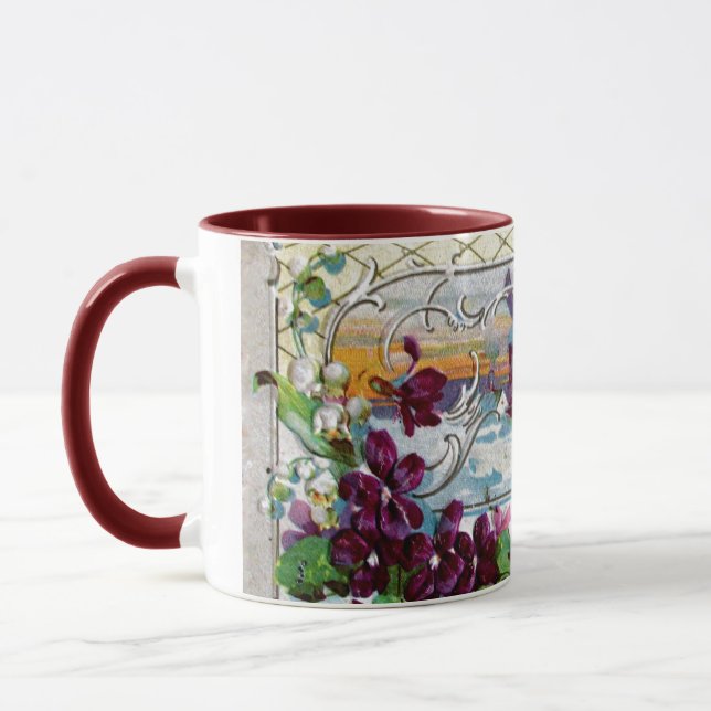 Tasse Paysage hivernal ROMANTICA avec vues (Gauche)